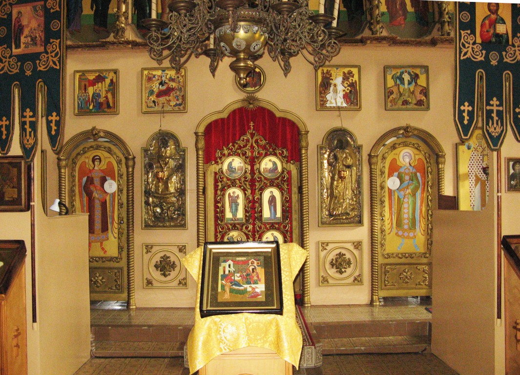 Церковь Николая Чудотворца (Николо-Набережная), Муром (Муромский район и г. Муром, Владимирская область). интерьер и убранство, Фрагмент главного иконостаса храма с царскими вратами