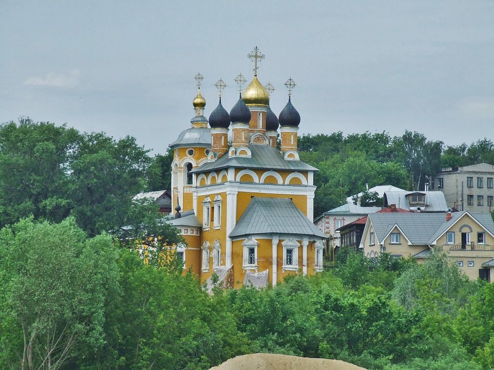 Муром. Церковь Николая Чудотворца (Николо-Набережная). общий вид в ландшафте