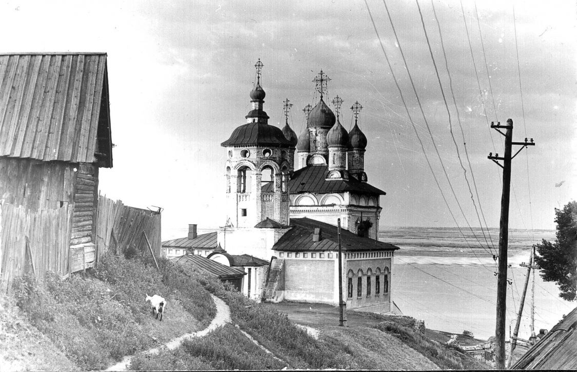 Церковь Николая Чудотворца (Николо-Набережная), Муром (Муромский район и г. Муром, Владимирская область). архивная фотография, Вид с запада. Фотоархив ВСНЭРПМ