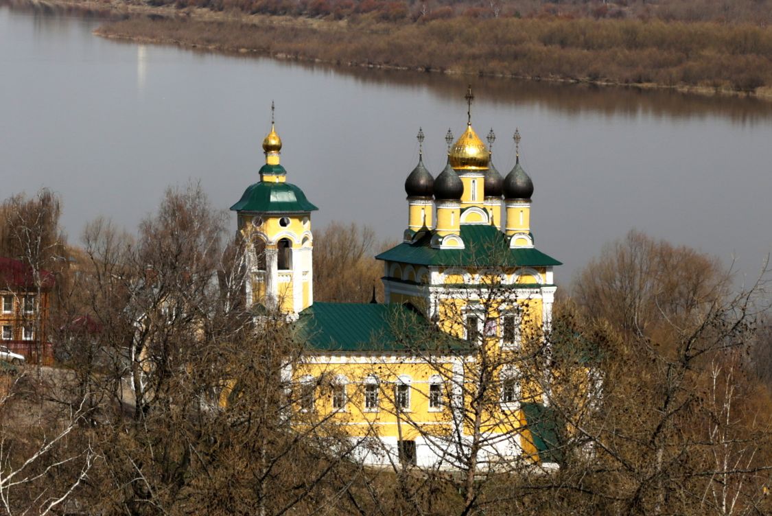 Муром. Церковь Николая Чудотворца (Николо-Набережная). общий вид в ландшафте