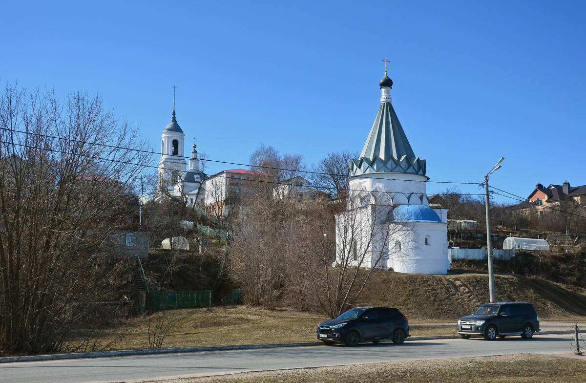 Церковь Космы и Дамиана, Муром (Муромский район и г. Муром, Владимирская область). общий вид в ландшафте
