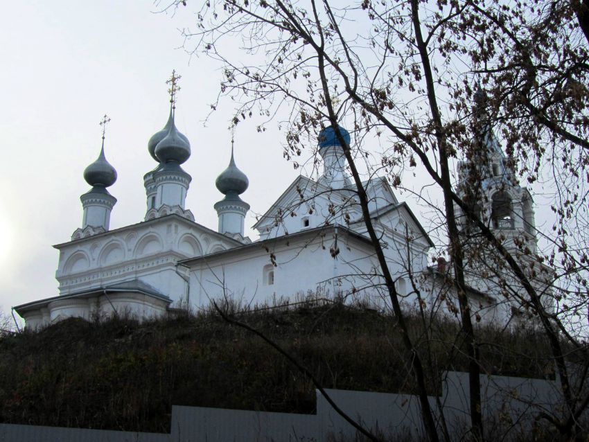 Муром. Воскресенский монастырь. фасады, вид на монастырские храмы с северо-восточной стороны