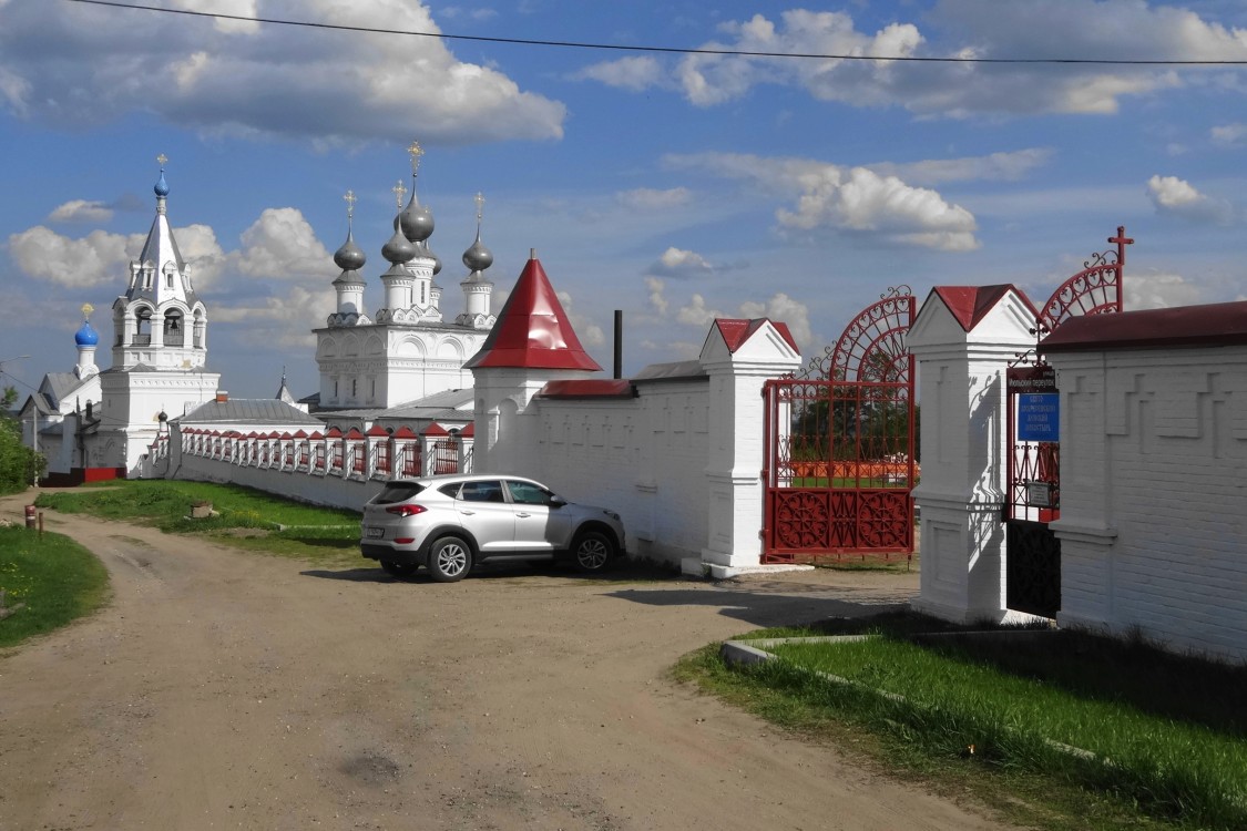 Воскресенский монастырь, Муром (Муромский район и г. Муром, Владимирская область). дополнительная информация, вид с Июльского пер.
