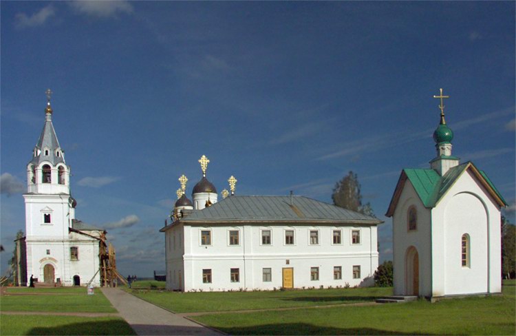 Муром. Спасский мужской монастырь. фасады, Спасский монастырь, вид с запада