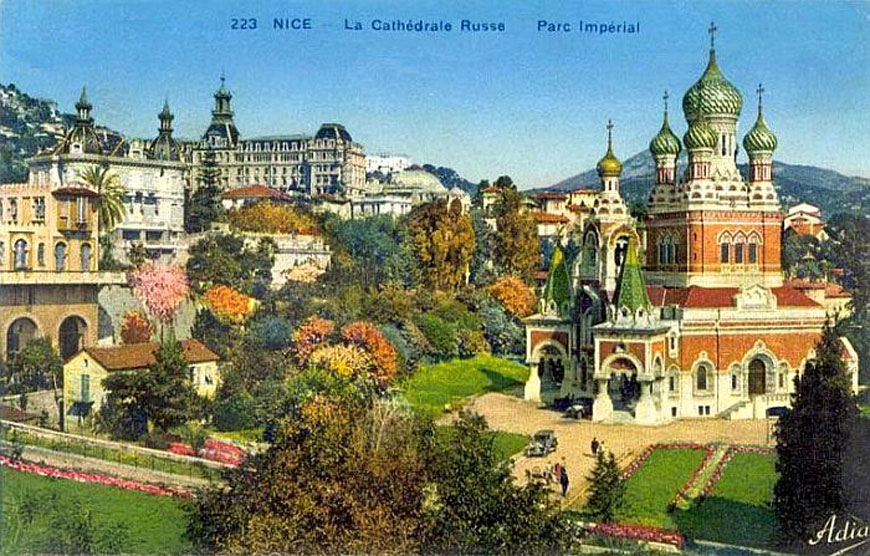 Собор Николая Чудотворца, Ницца (Франция, Прочие страны). архивная фотография