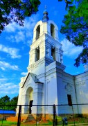 Церковь Рождества Пресвятой Богородицы, Колокольня.<br>, Поречье, Калязинский район, Тверская область