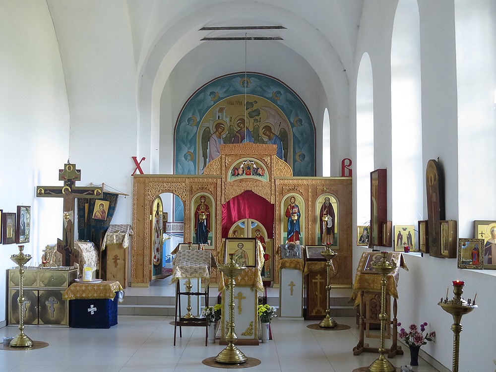 Церковь Рождества Пресвятой Богородицы, Поречье (Калязинский район, Тверская область). интерьер и убранство