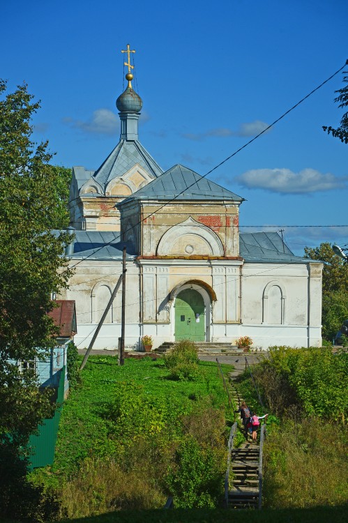 Церковь Рождества Христова, Кашин (Кашинский городской округ, Тверская область). общий вид в ландшафте