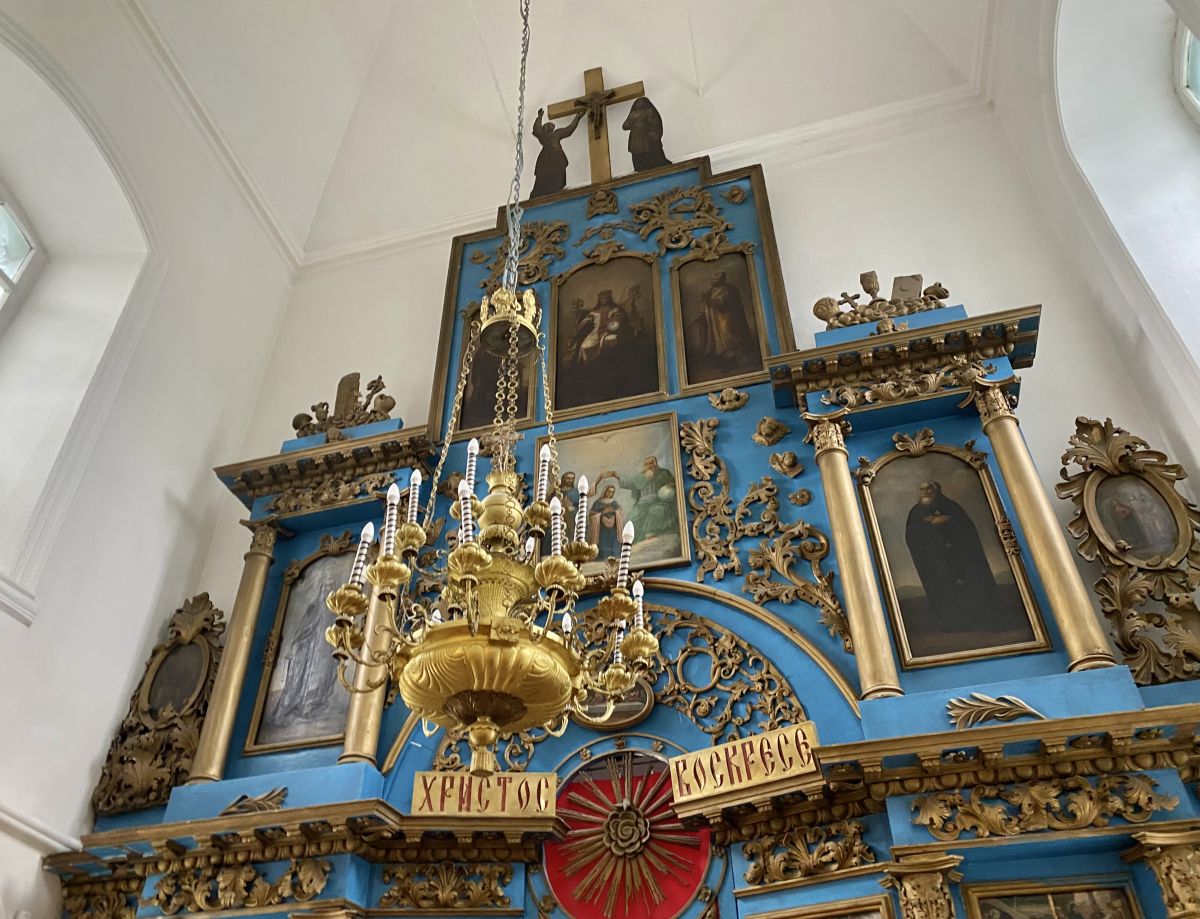 Церковь Рождества Христова, Кашин (Кашинский городской округ, Тверская область). интерьер и убранство, Верхние яруса главного иконостаса
