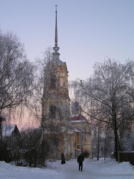 Церковь Знамения Креста Господня, Кашин (Кашинский городской округ, Тверская область). фасады