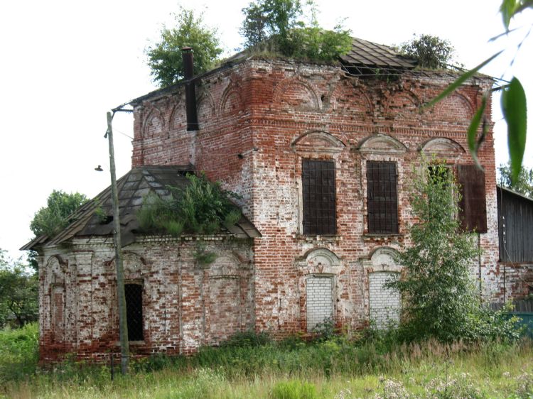 Церковь Покрова Пресвятой Богородицы, Некрасовское (Некрасовский район, Ярославская область). фасады
