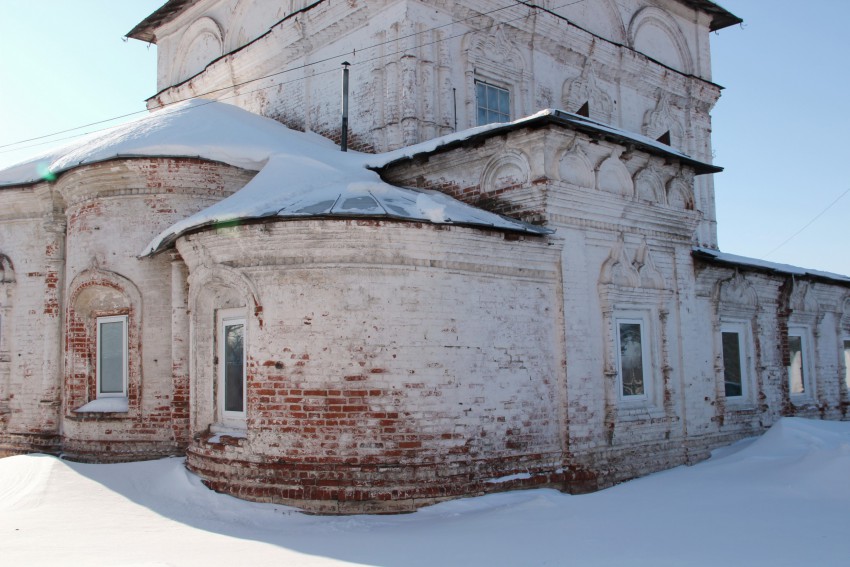 Церковь Рождества Пресвятой Богородицы, Некрасовское (Некрасовский район, Ярославская область). архитектурные детали