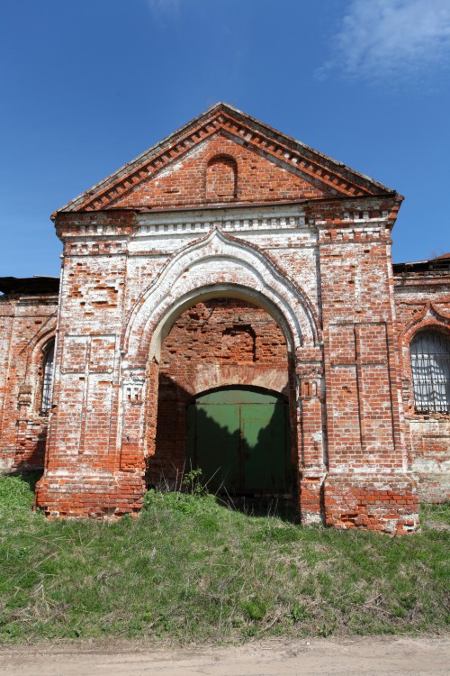 Церковь Рождества Христова, Малые Соли (Некрасовский район, Ярославская область). архитектурные детали