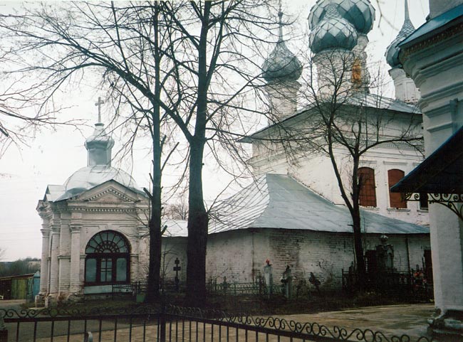 Храмовый комплекс. Церкви Преображения Господня и иконы Божией Матери 
