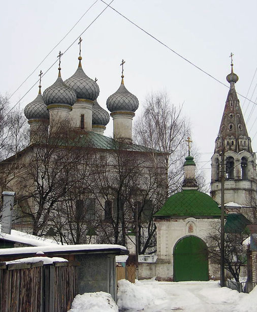 Церковь Иоанна Богослова в Ипатьевской слободе, Кострома (Кострома, город, Костромская область). фасады
