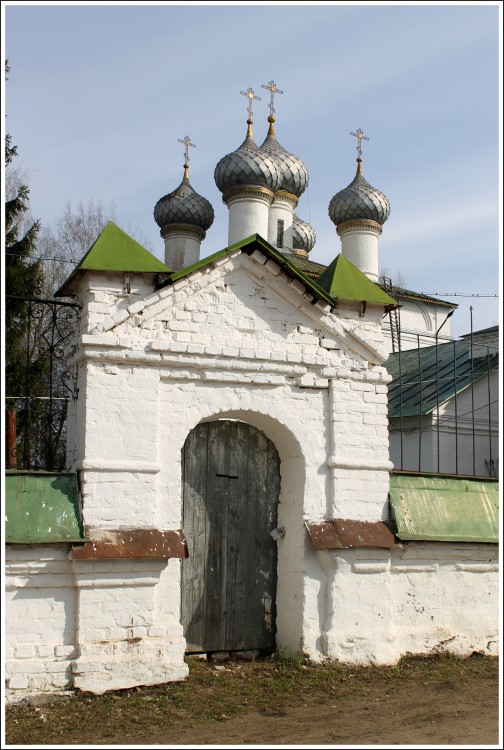 Церковь Иоанна Богослова в Ипатьевской слободе, Кострома (Кострома, город, Костромская область). архитектурные детали