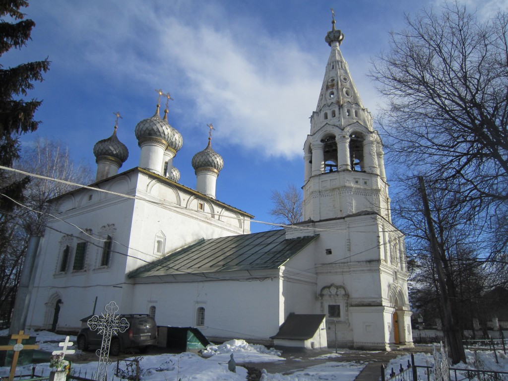 Кострома. Церковь Иоанна Богослова в Ипатьевской слободе. дополнительная информация