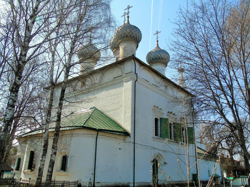 Церковь Иоанна Богослова в Ипатьевской слободе, Кострома (Кострома, город, Костромская область). фасады