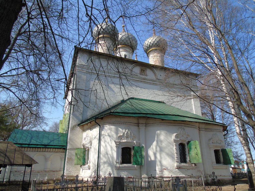 Церковь Иоанна Богослова в Ипатьевской слободе, Кострома (Кострома, город, Костромская область). фасады