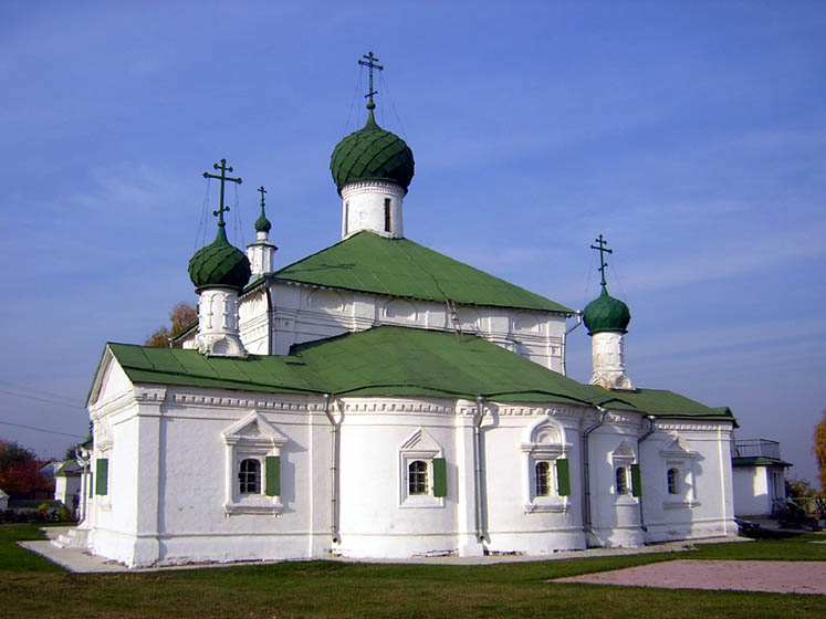 Церковь Илии Пророка (Рождества Христова) на Городище, Кострома (Кострома, город, Костромская область). фасады