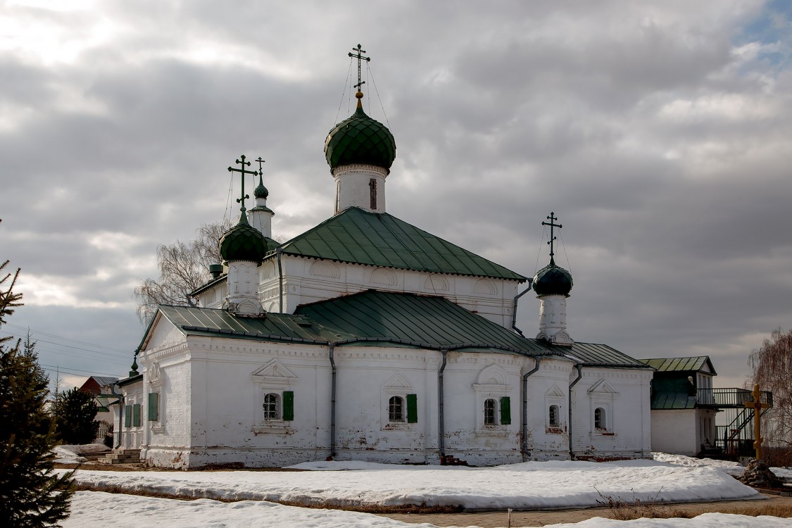 Церковь Илии Пророка (Рождества Христова) на Городище, Кострома (Кострома, город, Костромская область). фасады