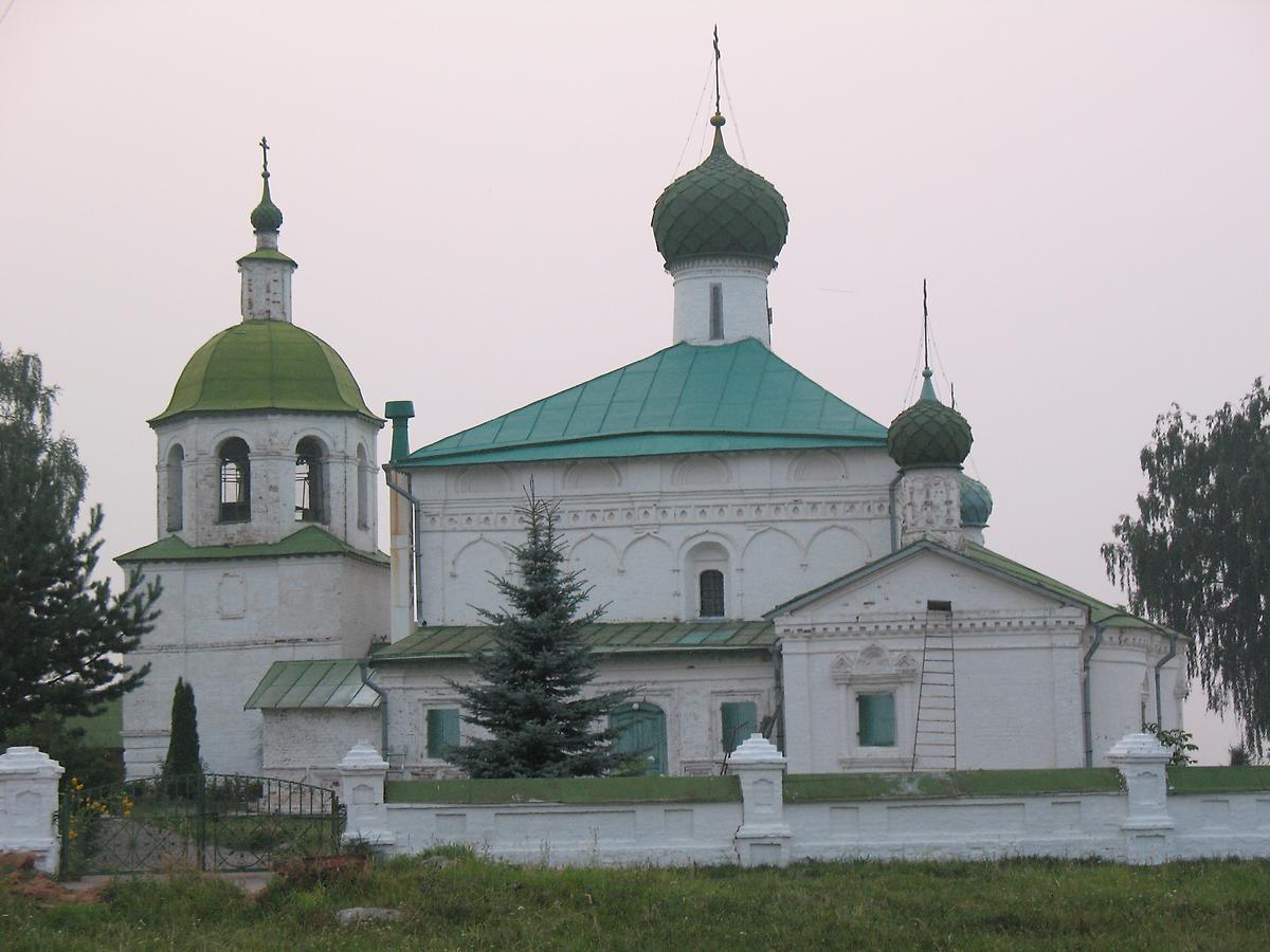 фасады. Церковь Илии Пророка (Рождества Христова) на Городище, Кострома (Кострома, город, Костромская область)