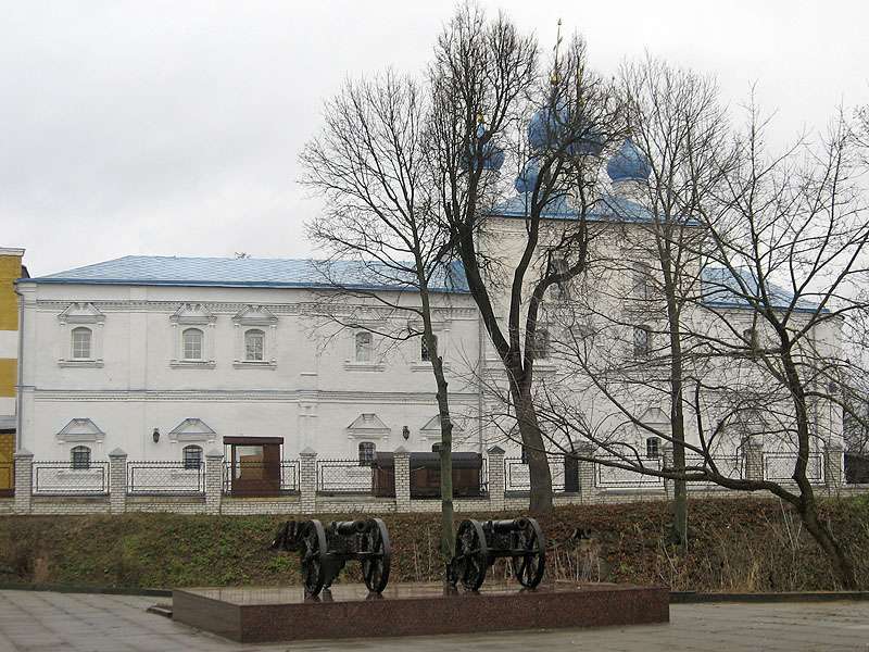 Собор Покрова Пресвятой Богородицы на Покровской горе, Брянск (Брянск, город, Брянская область). общий вид в ландшафте