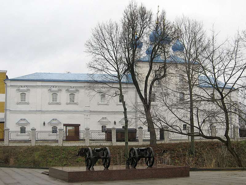 Брянск. Собор Покрова Пресвятой Богородицы на Покровской горе. общий вид в ландшафте