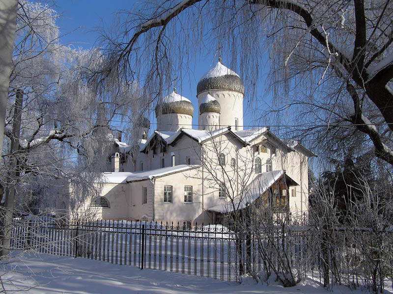 Великий Новгород. Церковь Филиппа апостола и Николая Чудотворца. фасады