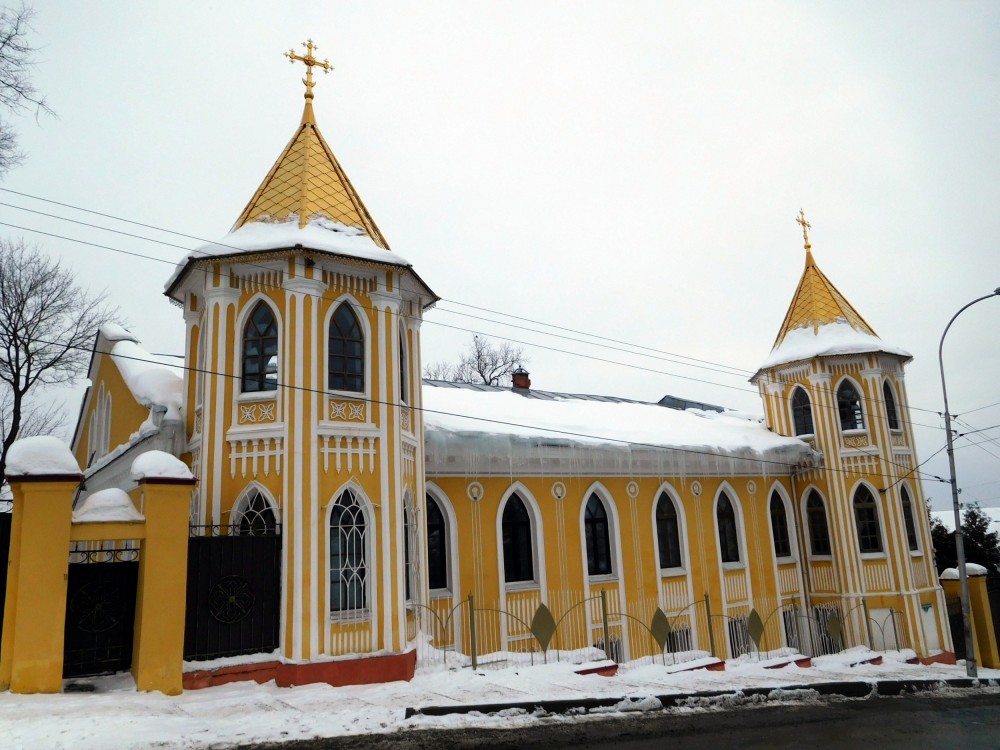 Горно-Никольский мужской монастырь, Брянск (Брянск, город, Брянская область). фасады, Особняк Авраамова - ныне здание Брянской епархии на территории монастыря