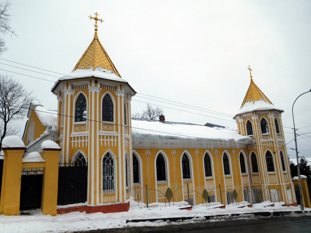 Брянск. Горно-Никольский мужской монастырь. фасады, Особняк Авраамова - ныне здание Брянской епархии на территории монастыря