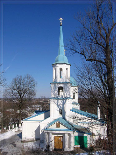 Церковь Тихвинской иконы Божией Матери, Брянск (Брянск, город, Брянская область). общий вид в ландшафте