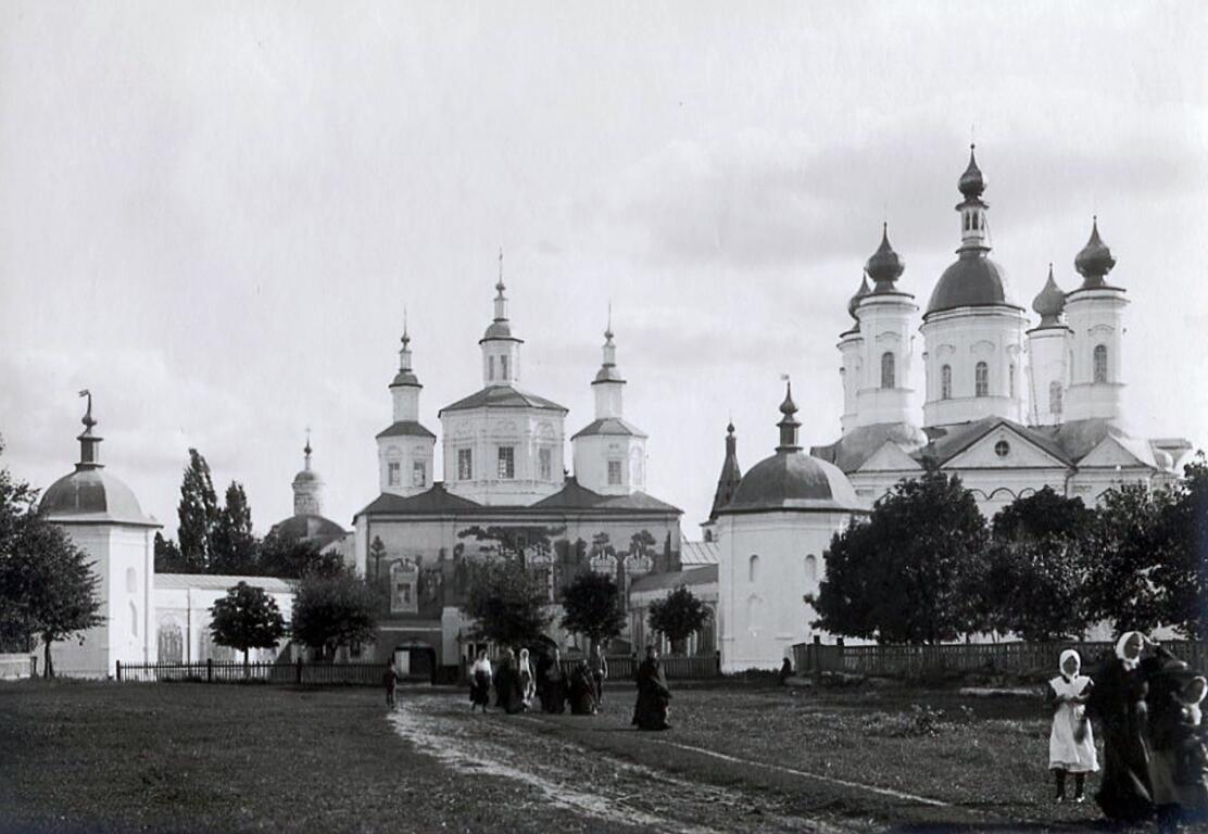 Свенский Успенский монастырь, Супонево (Брянский район, Брянская область). архивная фотография, Фотоснимок с дореволюционной фотографии нач. ХХ века.