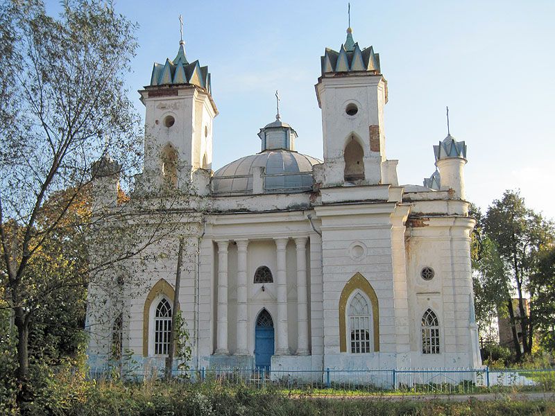 Церковь Преображения Господня, Великая Топаль (Клинцовский район, Брянская область). фасады