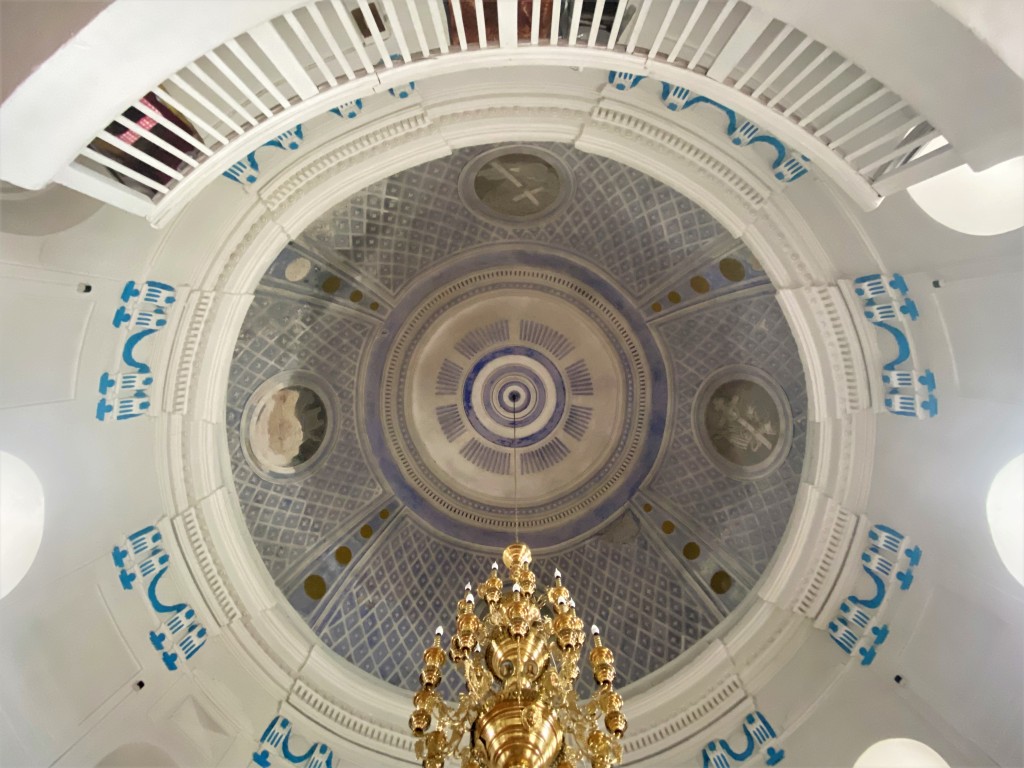 Церковь Преображения Господня, Великая Топаль (Клинцовский район, Брянская область). интерьер и убранство, Купольный свод главного объёма
