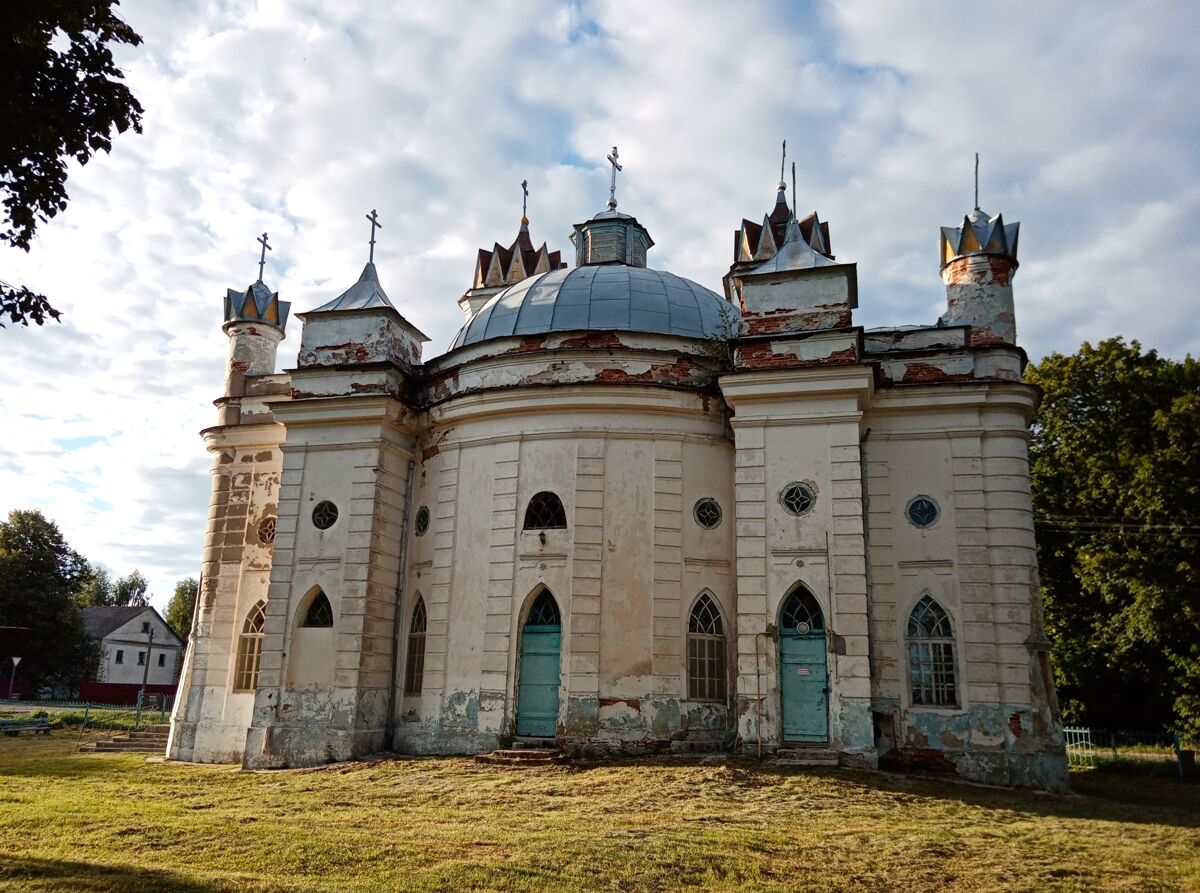 Церковь Преображения Господня, Великая Топаль (Клинцовский район, Брянская область). фасады