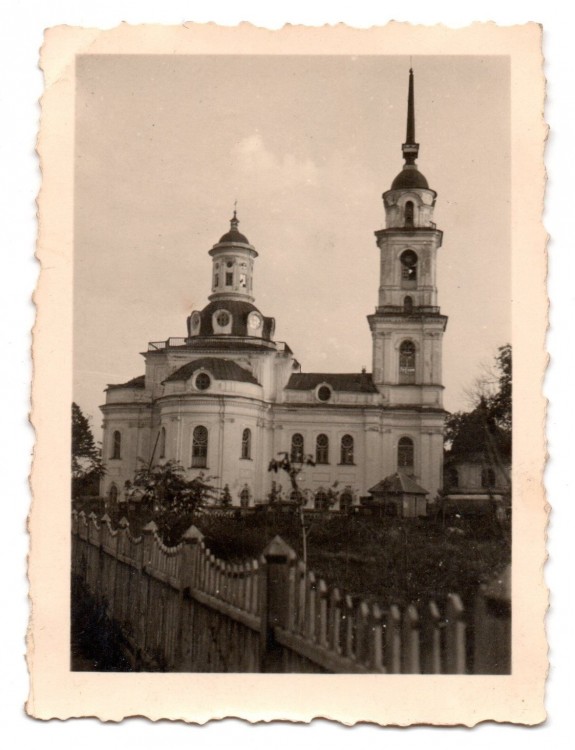 Собор Воскресения Христова, Почеп (Почепский район, Брянская область). архивная фотография, Фото 1942 г. с аукциона e-bay.de