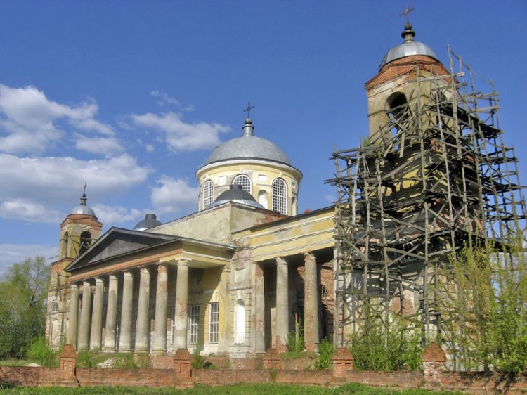 Ляличи. Церковь Екатерины. фасады