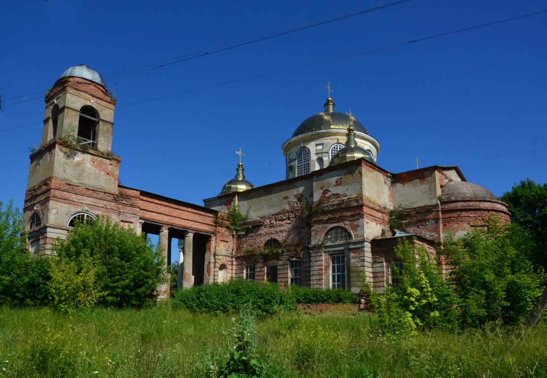 Церковь Екатерины, Ляличи (Суражский район, Брянская область). фасады, Вид с юго-востока
