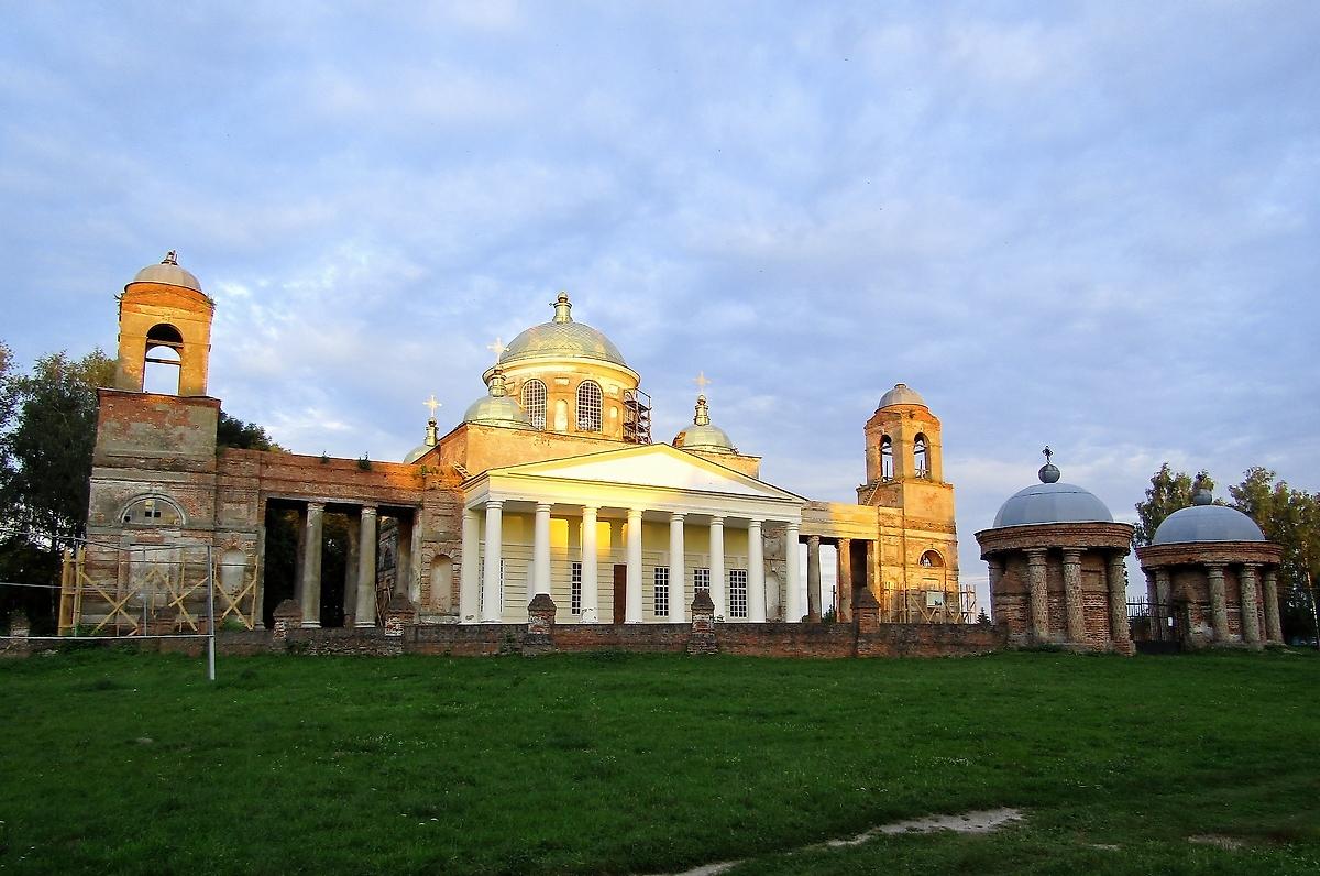 фасады. Церковь Екатерины, Ляличи (Суражский район, Брянская область)