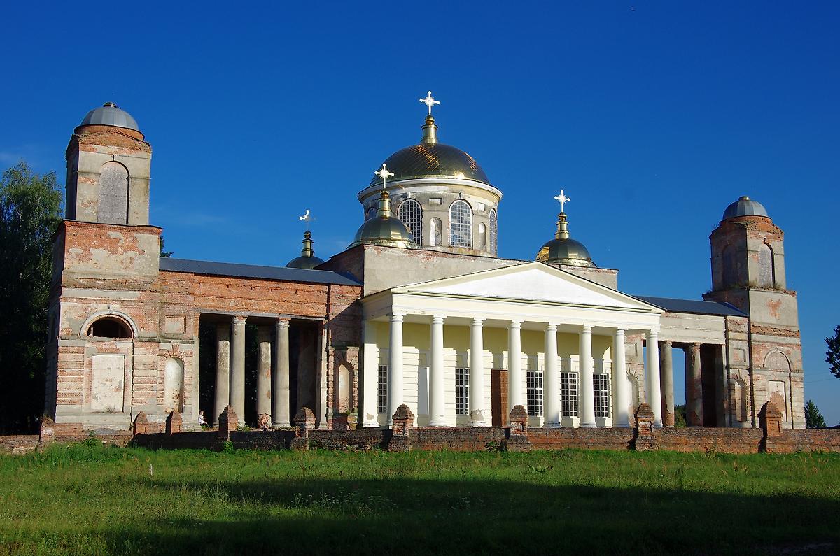 фасады. Церковь Екатерины, Ляличи (Суражский район, Брянская область)