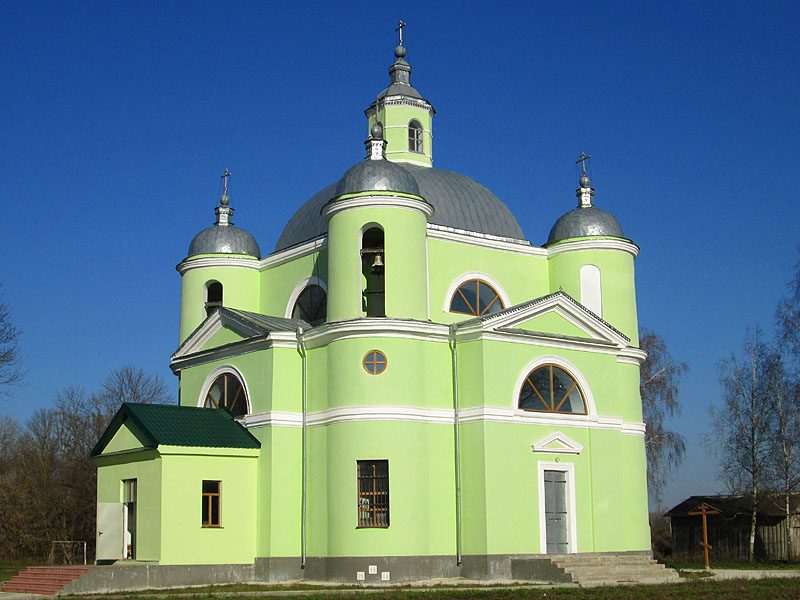Гринево. Церковь Троицы Живоначальной. фасады