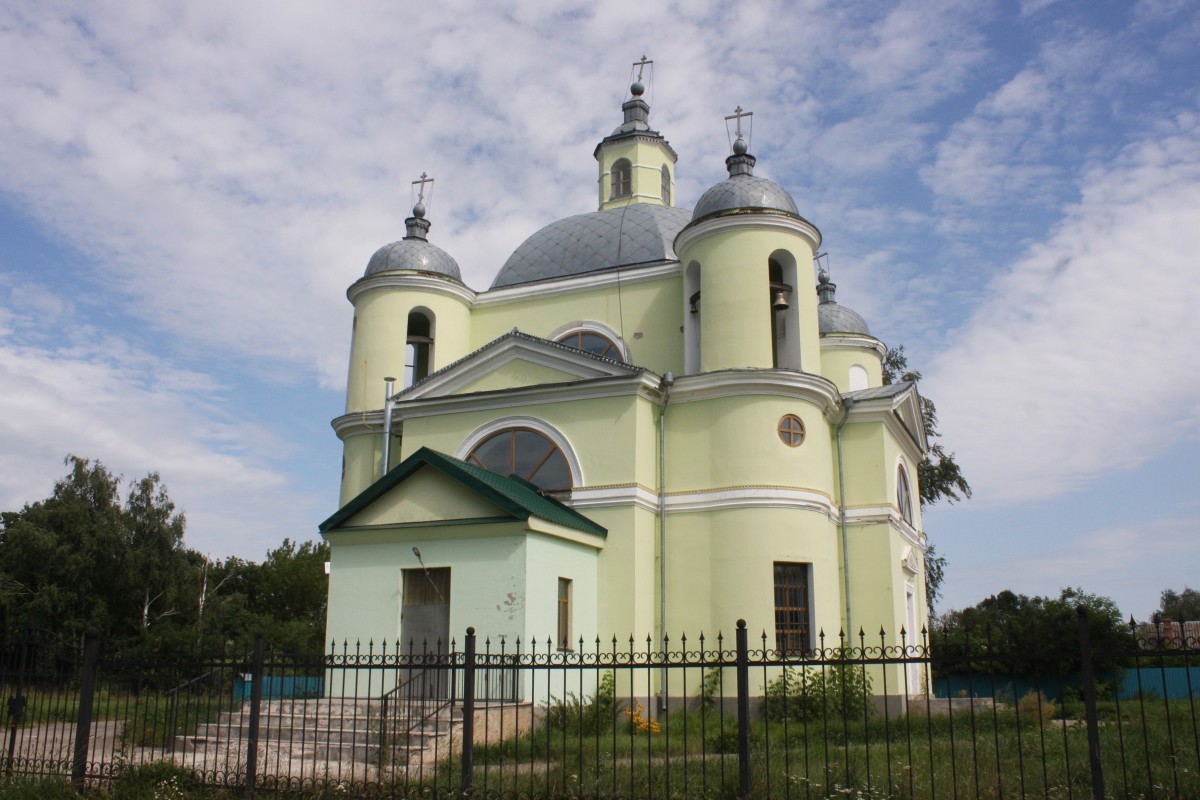 Гринево. Церковь Троицы Живоначальной. фасады