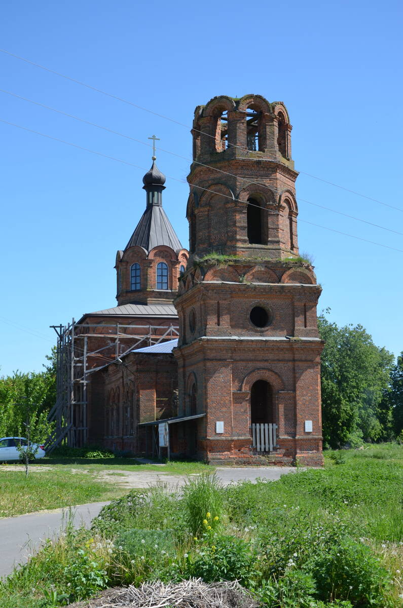 Церковь Афанасия и Кирилла, Патриархов Александрийских, Страшевичи (Жирятинский район, Брянская область). документальные фотографии