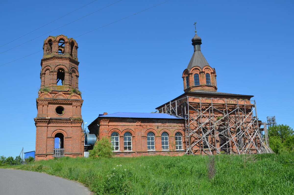 Церковь Афанасия и Кирилла, Патриархов Александрийских, Страшевичи (Жирятинский район, Брянская область). документальные фотографии