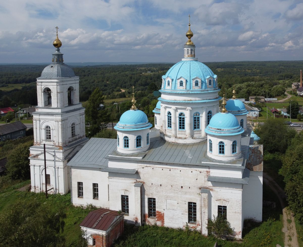 Церковь Сошествия Святого Духа, Новое (Переславский район и г. Переславль-Залесский, Ярославская область). фасады