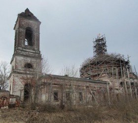 Михаило-Архангельский погост, урочище. Церковь Михаила Архангела