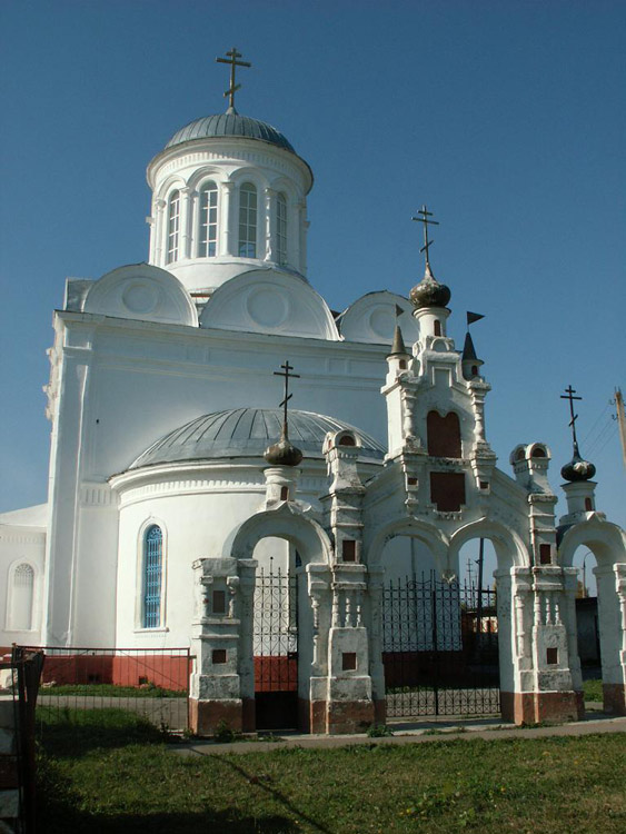 Церковь Спаса Нерукотворного Образа, Ивашково (Шаховской городской округ, Московская область). фасады