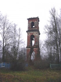 Мелковичи. Колокольня церкви Покрова Пресвятой Богородицы