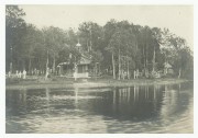 Церковь Николая Чудотворца на Колпинском кладбище (новая), Церковь Николая Чудотворца (утрачена) фото 1913 года. с сайта https://pastvu.com/p/124926<br>, Санкт-Петербург, Санкт-Петербург, Колпинский район, г. Санкт-Петербург